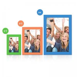 Buy cheap Metal Magnetic Picture Frame 10 Photos 4x6 Picture Frame For Home Decoration product