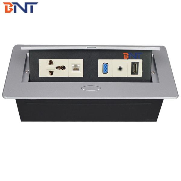 Buy cheap Conference Table Cable Connection Pop Up Electrical Socket With Usb And HD-MI product