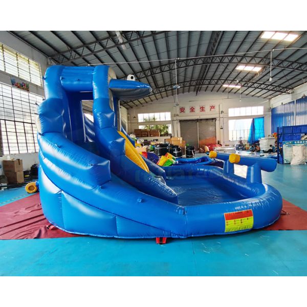 1000D Outdoor Inflatable Water Slides Backyard Bounce House