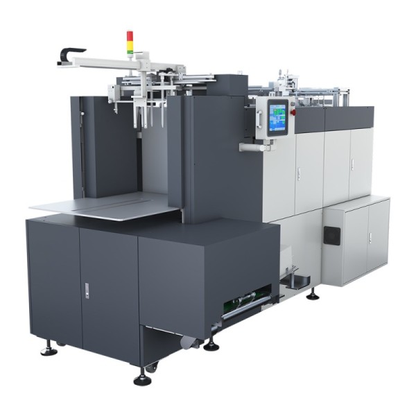HX3000B Automatic Board Book Binder With PVC Inserting And Flat Pressing For Short Runs