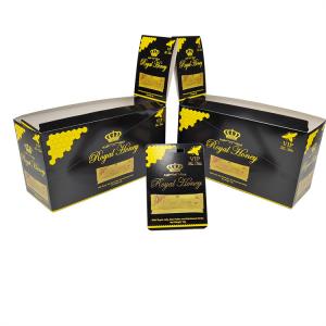 Buy cheap 100% Biodegradable Custom White Cardboard Paper Box Best Selling Royal Honey Packaging Paper Box For Men Enhancement product