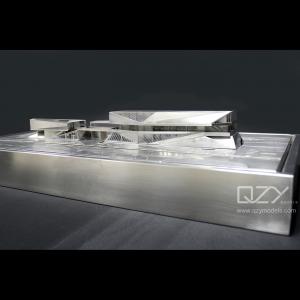 China Showcase Model - Onexn  1:300 New World Kaiyue Bay Mall Stainless Steel Model on sale