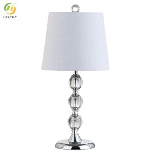 Buy cheap Crystal Mini Drum Shade Bedside Table Lamp 20&quot; product