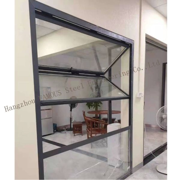 Toughened Glass Horizontal Bifold Windows For Cafe Restaurant