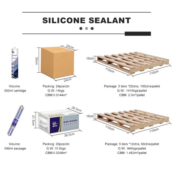 Modified Silane MS Hybrid Polymer Bonding Sealant Adhesive with Excellent Viscosity Good UV Resistance White Grey Black