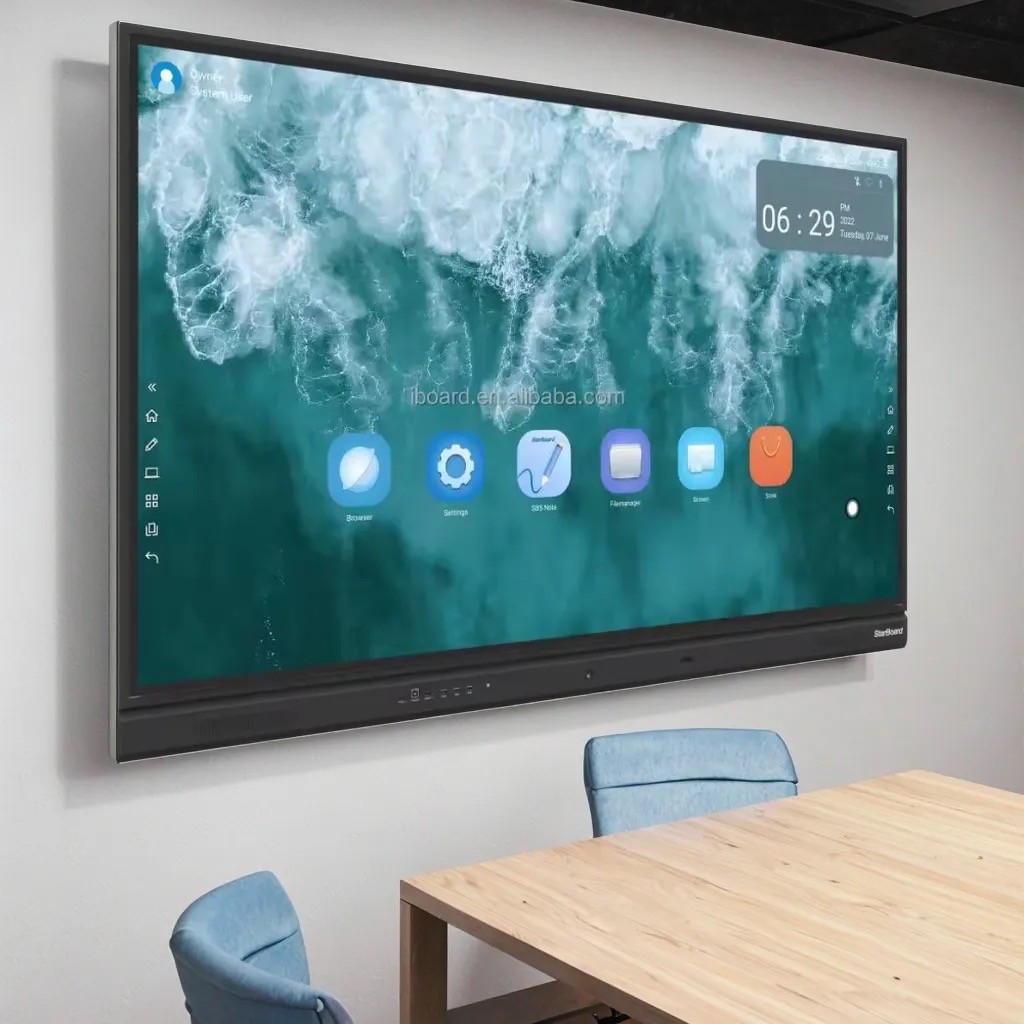 Interactive board Usb Interface LCD panel whiteboard with Automatic Calibration