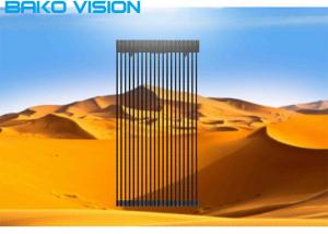 China 4096 Pixels Outdoor Curtain LED Display 9000nits ETL Advertising on sale
