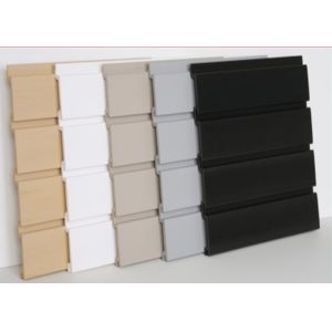 Buy cheap PVC Slat Board Display Wall Panels from wholesalers