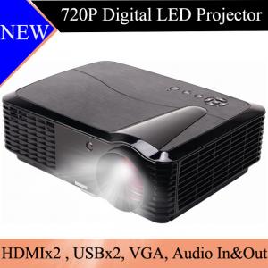 Buy cheap Home Cinema LED LCD Projector 720P Resolution HDMI USB Beamer Proyector HD Image Projetor product