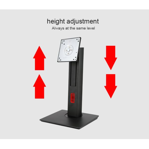 18.5" - 27" LCD Display Monitor All In One Table Stand Tilt Up Down 360 Degree Rotation Monitor Support Stand