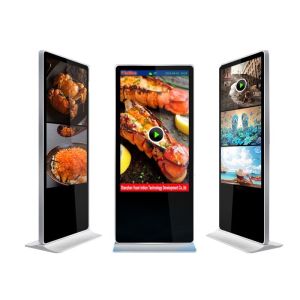Buy cheap Indoor Advertising player Free Standing LCD Display 55 Inch Built-In Media Player product