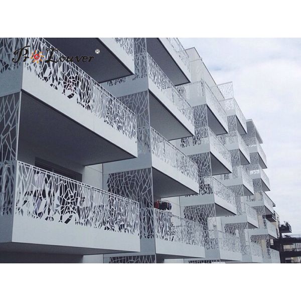 Factory Price CNC Laser Cut Aluminum Screen for Exterior Decorative