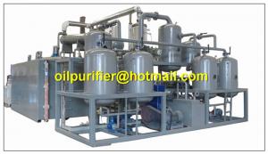 China Black Engine Oil Distillation System, Motor Oil Recycling machine,base oil production on sale