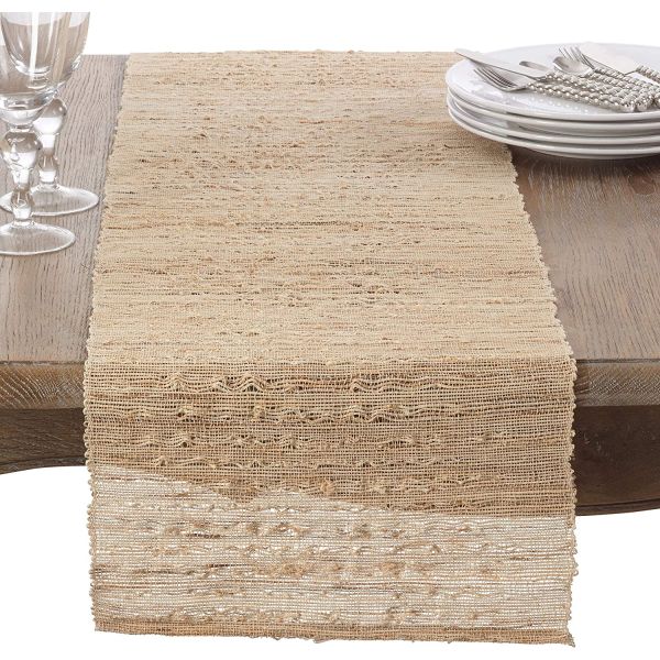 Rectangle Ramie 2.5mm Natural Woven Table Fabric Placemats