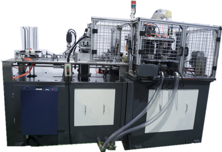 High Speed Disposable Intelligent automatic Paper Cup Container Making Machine in China