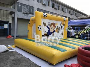 Buy cheap Outdoor Inflatable Sports Games , Backyard Inflatable Soccer Goal Game product