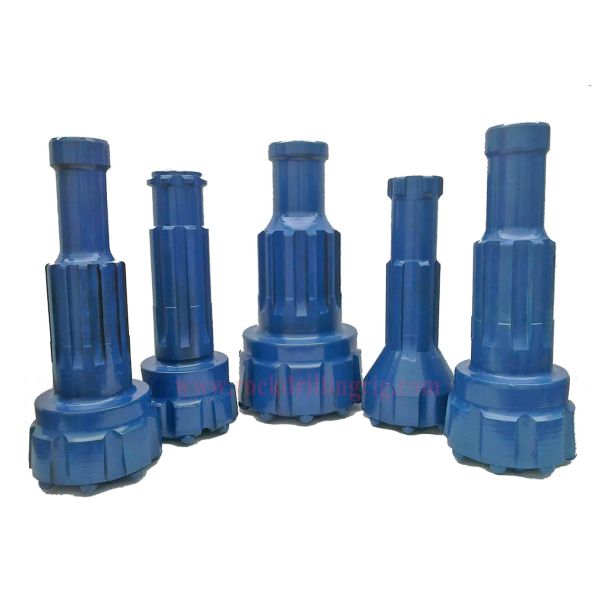 5 Inch DTH Drilling Tools High Air Pressure DTH Rock Drill Bit Customized Color