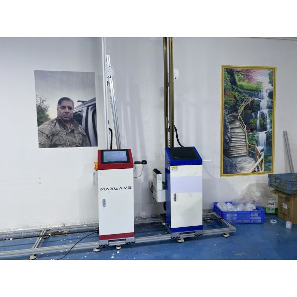 720 - 2880dpi CMYKW 3D Robot Wall Printer For Large Format Mural Printing