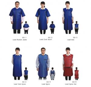 China 0.35mmpb 0.5mmpb X Ray Protection Apron With Half Sleeves on sale