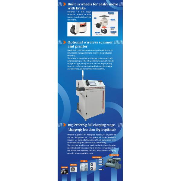 Automatic High-Precision Refrigerant Charging Machine Car AC Gas Filling Machine