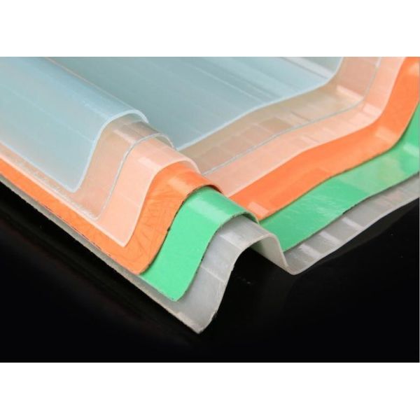 Length Make by Customers Request 2.000kg Package Gross Weight UV Protection 900mm Fiberglass Hoja De FRP Roofing Sheet
