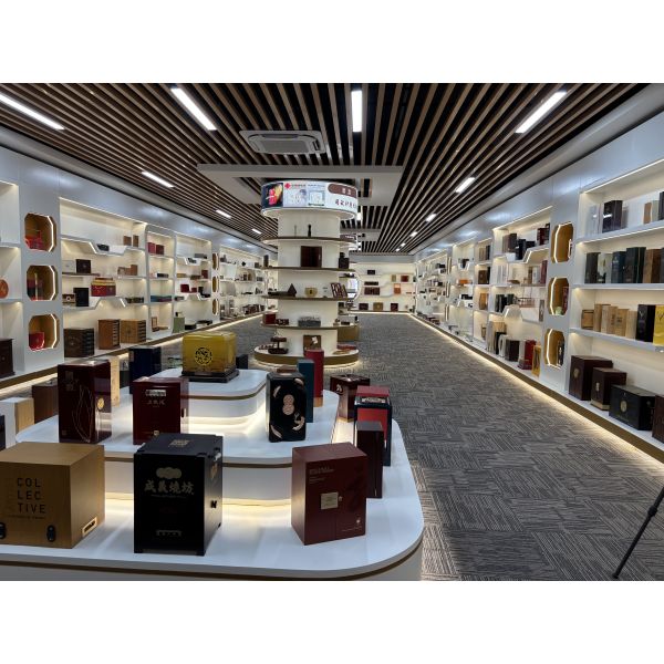 Luxury MDF Perfume Gift Box with Two Door Open High-End Cosmetic & Wine Packaging Factory