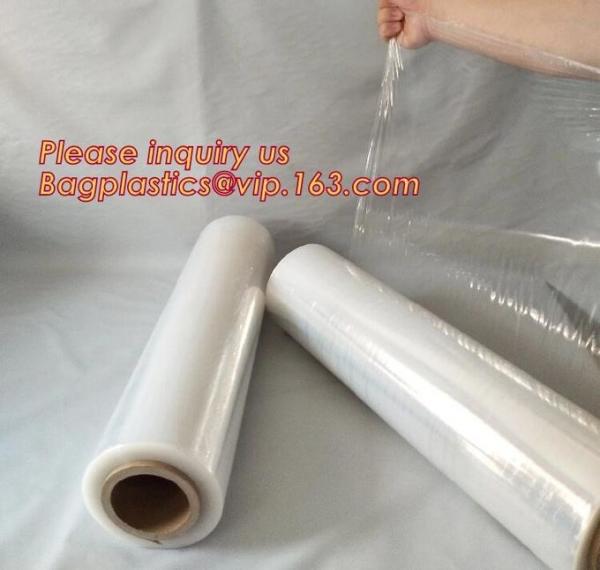 PVC packaging film pvc cling film wrap film clear wrapping plastic Stretch Film/ pvc stretch Wrapping Film Roll Cast PVC