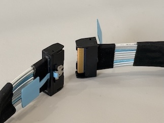 Braided SATA 7Pin Data Cable Connector – Right Angle to Right Angle Shielded Wire for HDD / SSD / Gaming PC / Server