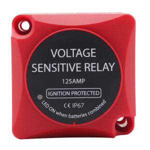Buy cheap RV Yacht Ship Dual Battery Isolator Automatic Charging Relay 12V 125A product