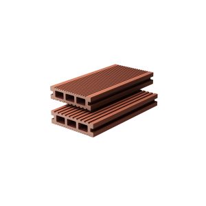 Buy cheap Brushing Hollow Composite Decking Wpc Floor Decking product