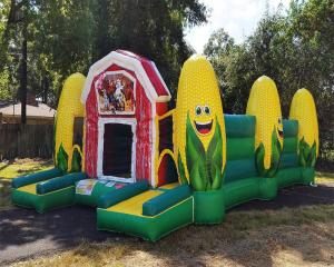 Buy cheap Fall Event Inflatable Sports Games / Inflatable Corn Maze Obstacle Course product