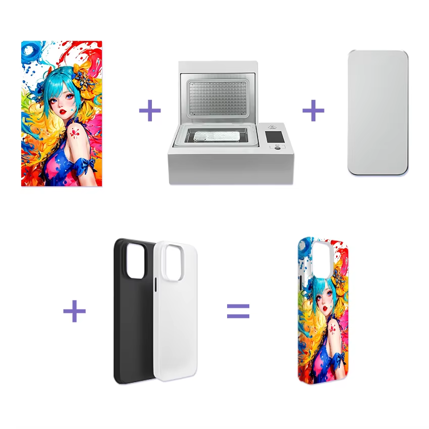 Hot-Selling Cell Phone Mobile Case Covers Printing Machine 3D Sublimation Vacuum Heat Transfer Press Machine