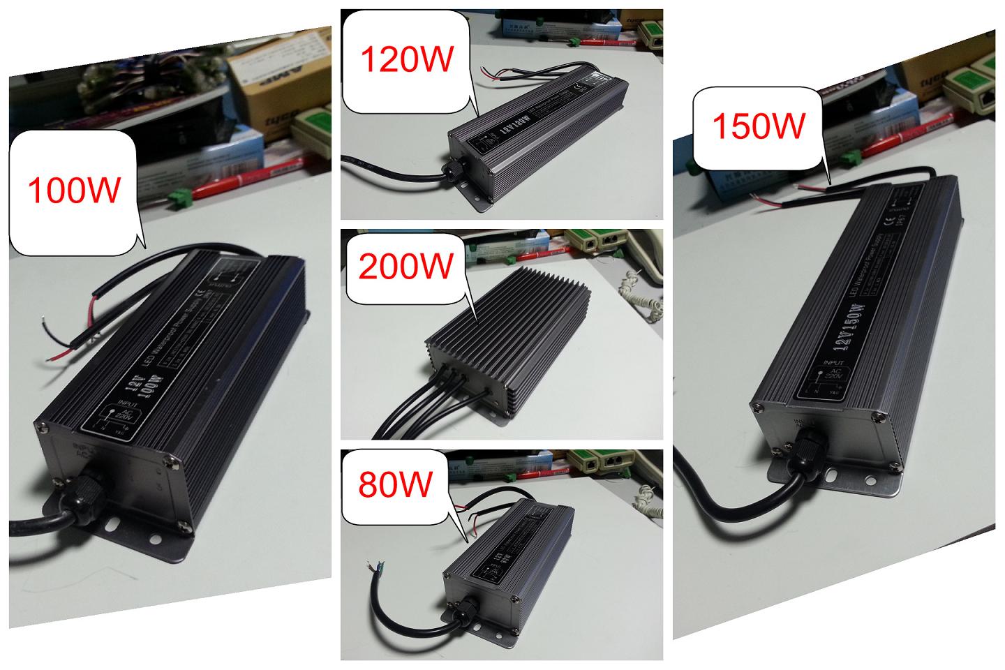 150W Constant Voltage LED Power Supply For CCTV , 24V LED Driver