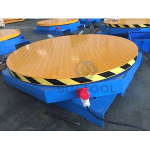 Semi Automatic Turntable Pallet Wrapper Machine With Scale 1220mm