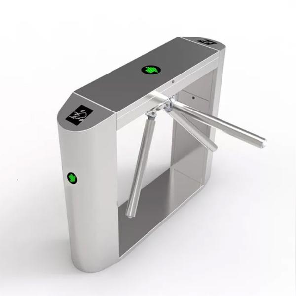 Security Tripod Turnstile Gate Supermarket Access Control Manual Semi Automatic