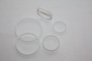 China Carbon fiber Hydraulic Plastic PTFE rings with oil and heat resistance on sale