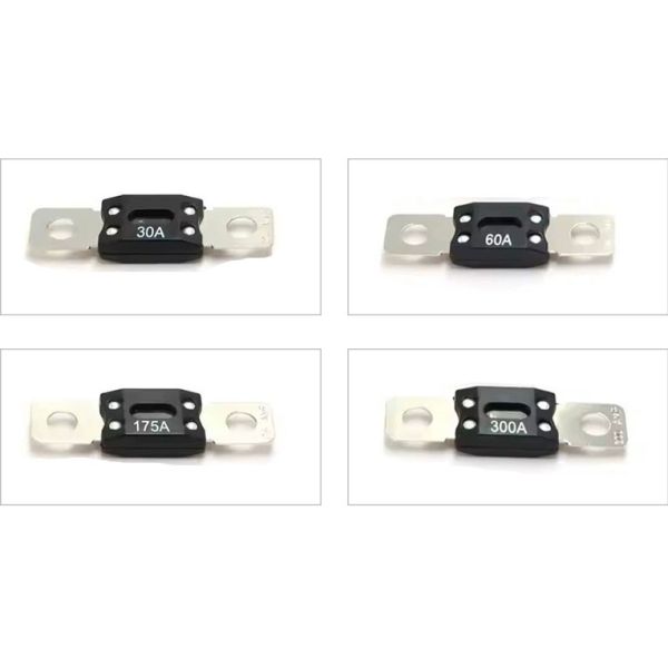 High Current Bolt Down M8 ANM AMG MEGA Fuse 100A 200A 300A 400A 500A for Car