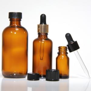 Buy cheap Custom Amber Eye Glass Dropper Bottles For Serum Cosmetic product