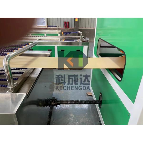 Automatic Buckle Plate Plastic Profile Extruder Machine UPVC PVC Profile Extruder