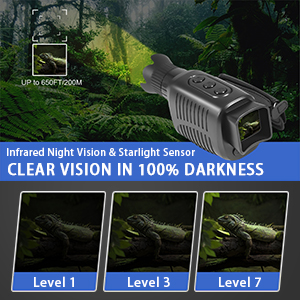 Night Vision Thermal Heat Binoculars Goggles 1080p Full HD