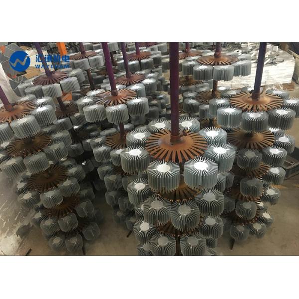 200W Audio Amplifier Extruded Aluminum Heat Sink Multiple Fin Design