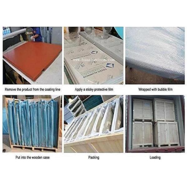 Anti Humidity Solid Aluminum Sheet , 1220x2440mm Insulated Aluminium Cladding Panels