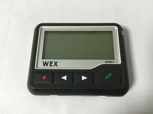 China UHF VHF Wireless Personal Pager W8001 , Staff Pagers 4 Navigation Buttons on sale