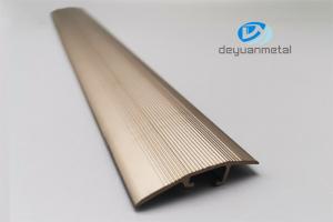 Buy cheap 6463 Aluminium Floor Edging Strip , ASTM Aluminium Threshold Strip product