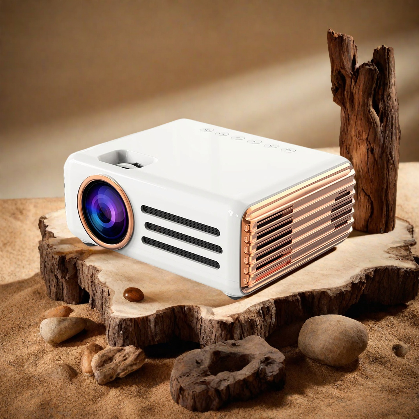 China T3 HD Mini Projector 1080P Android 9.0 200 ANSI Lumens Projector on sale