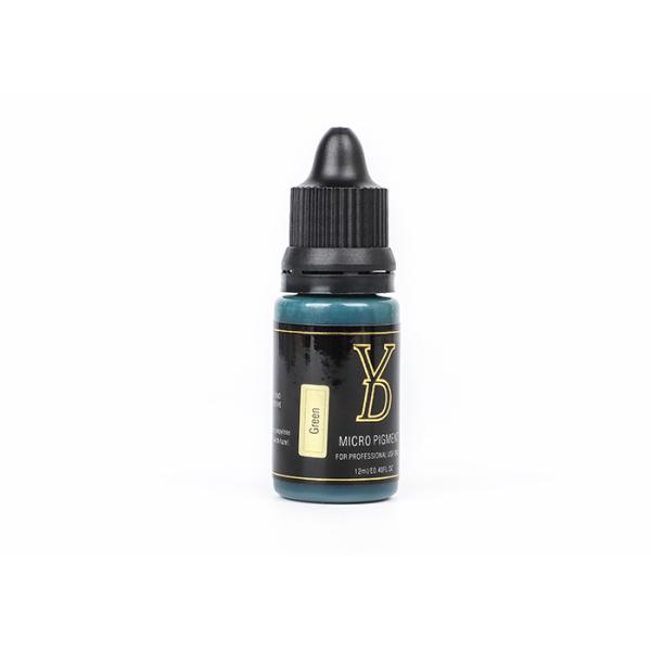Liquid Pigments Green Permanent Makeup Tattoo Ink For Eyeliners