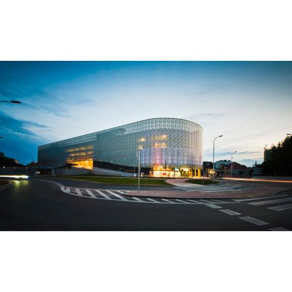 Recyclable Aluminum Plate Wall Panels Weather Proofing Customized Drawings