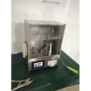 Buy cheap Electrical brass Flammability Test Chamber , 220V Textile Testing Instrument product