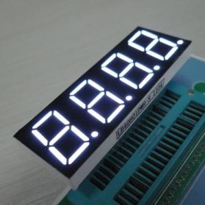 Buy cheap White 4 Digit 7 Segment LED Display For Induction Cooker , Low Current Operation product