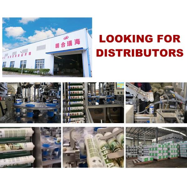 Neutral Curing Translucent Structural Silicon Sealant Adhesives for Construction MH563 Silicona Sealant Mixture of Neutral